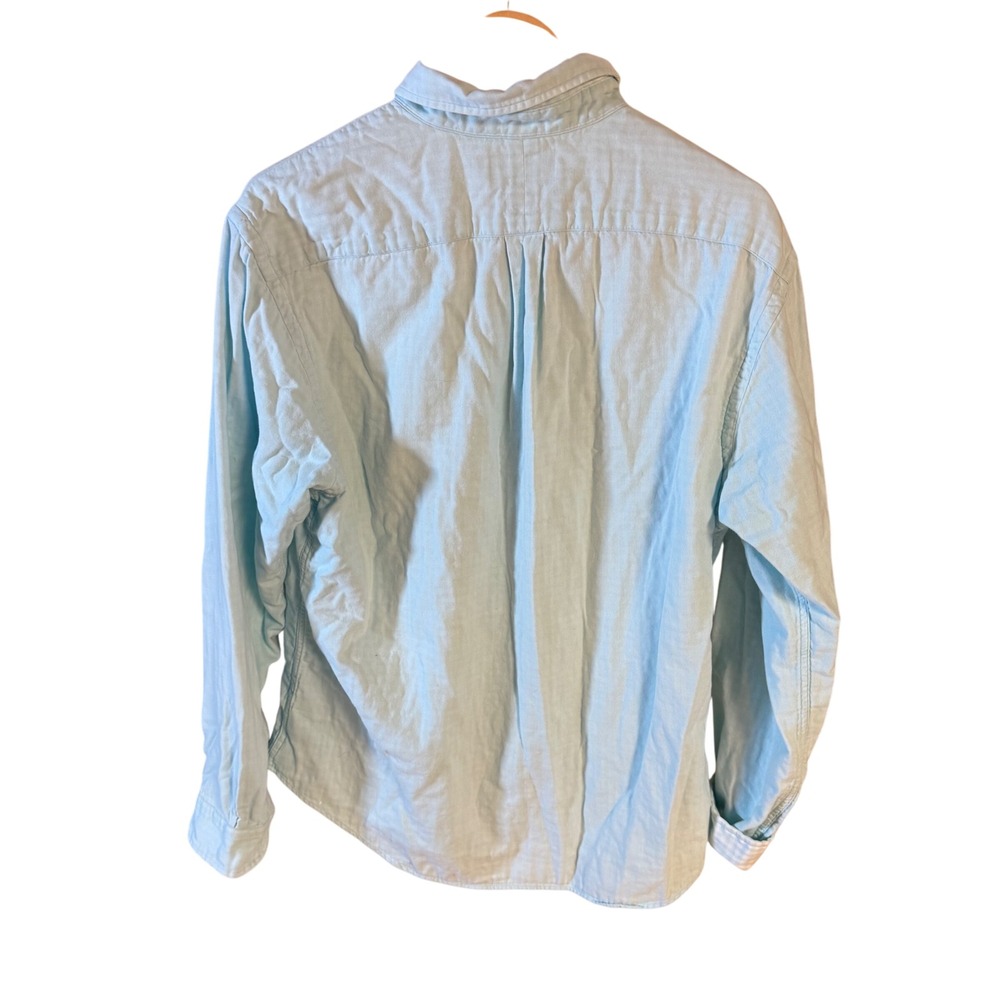 Polo Ralph Lauren Mens Light Blue Slim Fit Button Down Shirt Long Sleeve Size XL - Picture 3 of 9